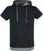 RED by EMP Herren Schwarzes T-Shirt mit Kapuze L Produktbild-Vorschau 1
