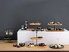 ASA Etagere 2-stufig, oval wood Produktbild-Vorschau 4