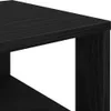 vidaXL Portascarpe nero 61x32x105 cm Materiale a base di Anteprima dell’immagine prodotto 6