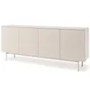 BEAUTYSOFA | Kommode SOFT 200 cm Kaschmir, Wohnzimmer Produktbild-Vorschau 3