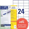 Avery Zweckform 3475 universele etiketten, 70 x 36 mm, Productafbeelding-voorbeeld 19