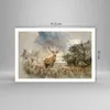Poster - Poster ohne Rahmen - rotwild natur - 91,5x61 cm - Produktbild-Vorschau 4