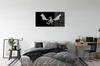 Glasbilder 140x70 Wandkunst Weißer Drache Produktbild-Vorschau 3
