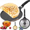 PFANNE FÜR PFANNKUCHEN PANCAKES 28 cm ANTIHAFTBESCHICHTET Produktbild-Vorschau 1