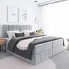 Bett, Boxspringbett BEGI mit Bonnel-Matraze, Bettkästen, Produktbild-Vorschau 1