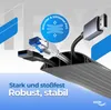 HEXIM Kabelkanal 4 Meter (2 Leisten) 68x18mm schwarz PVC Produktbild-Vorschau 7