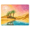 MuchoWow® Mauspad Mousepad Gemälde - Öl - Palme - Natur - Produktbild-Vorschau 1