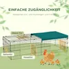 PawHut Kleintierkäfig, Haustier-Laufstall mit 5 Türen, Produktbild-Vorschau 5
