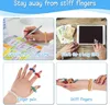 12 Stück Massageringe Set,10 Stück Finger Massageringe und Produktbild-Vorschau 5