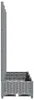 vidaXL Pflanzkübel mit Rankgitter Hellgrau 120x40x121,5 cm Produktbild-Vorschau 5