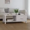 The Living Store Couchtisch HAMAR Weiß 100x55x35 cm Produktbild-Vorschau 1