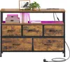 SONGMICS Kommode mit LED-Beleuchtung, Sideboard, Produktbild-Vorschau 5