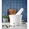 WMF 0645416040, Weiß, Porzellan, Mörtel & Stößel, 12 cm, Produktbild-Vorschau 2