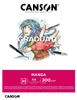 CANSON Studienblock GRADUATE Manga DIN A4 weiß 30 Blatt Produktbild-Vorschau 1