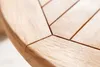 Massiver Gartentisch EMPIRE TEAK 90cm Teakholz rund Produktbild-Vorschau 5