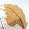 Stieracia mapa 3D glóbus puzzle Náhľad obrázku produktu 12