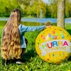 Oblique Unique Hurra Schulkind Folien Luftballon für Produktbild-Vorschau 2