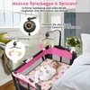 4 in 1 Kinderreisebett, höhenverstellbares Babybett mit Produktbild-Vorschau 2