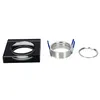 Glass Deckenstrahler Einbaustrahler CRYSTAL GRANDE BLACK Produktbild-Vorschau 3