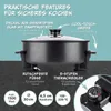 GOURMETmaxx elektrische Partypfanne - Ø 30 cm - mit Produktbild-Vorschau 3