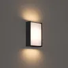 Moderne Außenwandleuchte Schwarz inkl  LED IP65 Packet Produktbild-Vorschau 8
