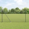 vidaXL Zaunpfosten, Grau, passend für Zaunfeld 250 x 150 Produktbild-Vorschau 2