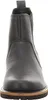 A front view of a black leather Chelsea boot. Podgląd zdjęcia produktu