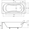 Aqua For You | Besco Aria Plus Badewanne 170 x 70 cm – Produktbild-Vorschau 9