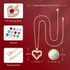 925 Sterling Silber Rosegold Forever Love Kette Damen Produktbild-Vorschau 3