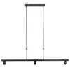 Hängeleuchte, 3-Flammig, schwarz, grün, L 120 cm Produktbild-Vorschau 1