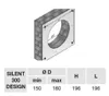 SILENT 300 CZ DESIGN 3C cichy wentylator osiowy biały Podgląd zdjęcia produktu 5