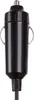 A close-up of a black car charger plug with silver metal contacts. Anteprima dell’immagine prodotto