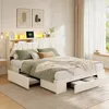 Lit une place pour adolescents, convertible en lit double Voir les images du produit 9