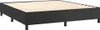 vidaXL Box spring bed frame black 180x200 cm Imitace kůže Náhled obrázku produktu 3
