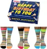 Happy Birthday Geburtstag Oddsocks Socken in 39-46 im 6er Produktbild-Vorschau 1