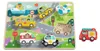 Tooky Toy Puzzle en bois Montessori Véhicules Voitures Voir les images du produit 5