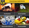 KARL KRÜGER cestino 3l con coperchio smaltato bianco Anteprima dell’immagine prodotto 6