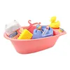 Vasca da bagno per bambole Heless con numerosi accessori, Anteprima dell’immagine prodotto 4