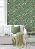 Vintage-Blumentapete 44×1000 cm, wasserfestes PVC, Produktbild-Vorschau 3