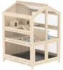 Sweiko Hamsterkäfig aus Holz 3 Etagen Nagerkäfig Produktbild-Vorschau 4