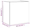 Pensili TV 2 pz. Bianco 40,5x30x40 cm Materiale a base di Anteprima dell’immagine prodotto 8