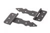 Aqbau® Kreuzgehänge Scharnier Türband Ladenband T-Bänder Produktbild-Vorschau 3