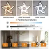 ZMH LED stropní ventilátor s osvětlením Moderní stropní Náhled obrázku produktu 4