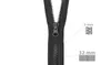mumbi Reißverschluss teilbar 5mm 20cm Schwarz Kunststoff Produktbild-Vorschau 3