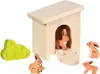 HOLZTIGER kleiner Stall mit Hasen aus Holz Produktbild-Vorschau 2
