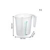 Messbecher 1 l TOPLINE, Farbe:Transparent Produktbild-Vorschau 2