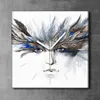 Coloray Uhr auf Leinwand 30x30 cm Wand Uhr Dekoration Produktbild-Vorschau 2