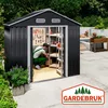 GARDEBRUK Abri de jardin métal XL anthracite Voir les images du produit 5
