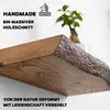 tømmermann - Wandregal mit Baumkante - massives Produktbild-Vorschau 2