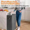 Pfandflaschen Sammelbehälter mit Deckel, 100L Groß Produktbild-Vorschau 2